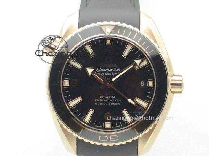 1224 FlexibleFit Seamaster Professional Chrono SS RG Blue Ceramic Blue Dial On SS RG Bracelet A 8211